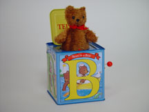 Teddy Bear in Box